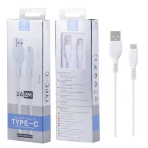WOOX WB2482 CABLE TYPE-C 2A 2M WHITE