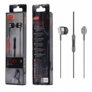 C5715 Wired Earphone Rowley with Mic 1.2M, Grey