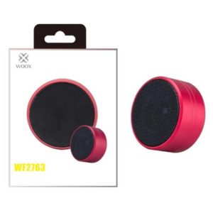Woox WF2763 Mini BTS Speaker, 3W, Red