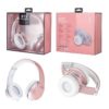 K3644 RS Fantasia Bluetooth Headset with Mic, FM / SD / BTS, Rose Gold