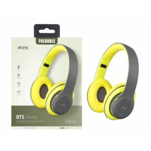 K3556 Bluetooth Headphones Teddy, SD & Line-in, Green