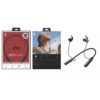 C4542 RJ Magnetic Sports Bluetooth Headset Debora , TF Card, Red