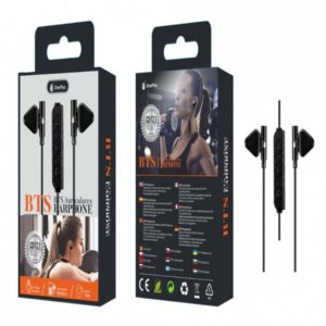 C5121 Bluetooth Earphone Worbi with Mic & Cable, Black