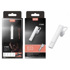CT683 Maky Bluetooth headset with connection for two BTS devices, White