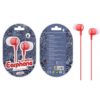 C4824 RJ Earphones with Microphone Dober,1.2m Red