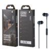 C2952 NE Bob Stereo Headphones with Mic, 1.2M Black