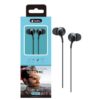 C4341 Earphones with Microphone Winter, 1.2M, Black