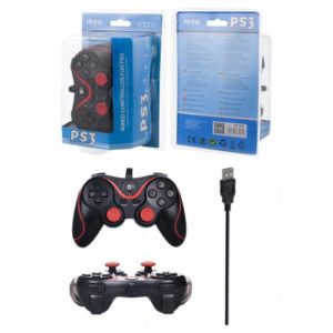 K3231 Controller with Cable for PS3, Black