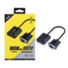 K3434 VGA TO HDMI ADAPTER WITH 3.5MM AUDIO CABLE