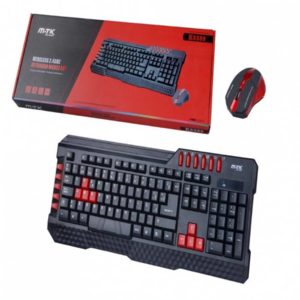K3389 Gaming Keyboard & Mouse Combo Marksman Red