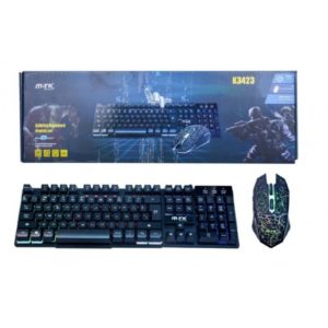 K3423 Gaming Mouse and Keyboard Set Mechanic with LED Light