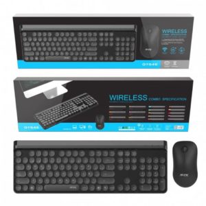 GT646 Wireless Mouse & Keyboard Set 2.4GHZ, 16 compatible chanel, Black