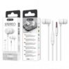 C6193 Earphones with Mic S.Basic Ditto, 1.2m cable, White