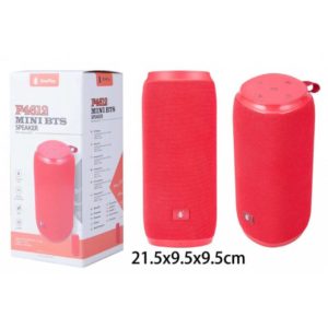 F4612 RJ Mini Fitus Bluetooth Speaker, 2 * 5W, FM / TF / USB / AUDIO, Red