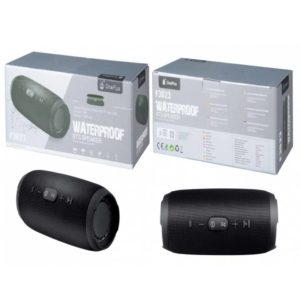 F3023 Waterproof BTS Speaker Torpedo, 10W Bluetooth/FM/TF/USB/Audio, Black