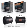 K3612 Bluetooth Speaker Alevin 2W + 18W, FM / AUDIO / USB, 6 Function EQ, Black