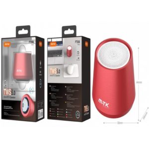 FT058 Mini Metal Bluetooth Speaker , 300mAh, Red