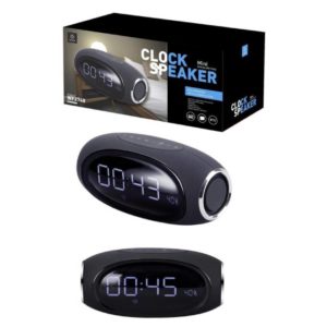 Woox WF2748 Digital BTS Speaker with Alarm , 2x5W Black