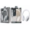 CT978 Bluetooth Headphones Erica W/Mic, BTS/FM/TF, White + Silver