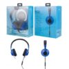 CT760 AZ HEADPHONES WITH MICROFONE KIRA, SUPERBASS WITH CABLE 1.2M, BLUE