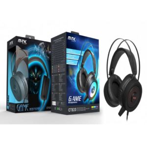 CT820 Gaming Headphone 7.1 with Stereo Sound, Mic & Volume Controller