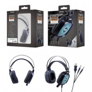 CT645 Gaming Headphone with Mic for PS4/PC/Xbox One/Nintendo Switch/Mobile/Tablet, Black