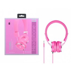 EB201 Mini Wired Headphones, Pink