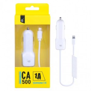 CA500 Moon Lighter Charger for Iphone 5/6/7 1A, White
