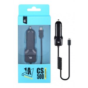 CS500 MOON LIGHTER CHARGER OR MICRO USB, 1A BLACK