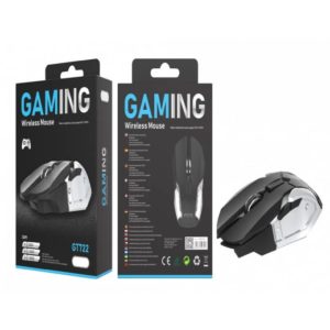 GT722 6D Gaming Mouse Onix, 800/1200/1600DPI, 2.4GHZ, Black+Silver