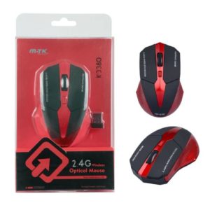 K3380 RJ Wireless Fighter Mouse 2.4G Red