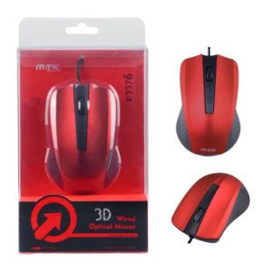K3376 Mage Optical Mouse with Red cable